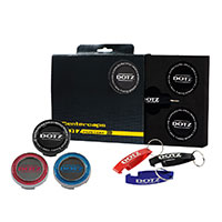 COPPETTE ALCAR: 4X DOTZ FAST SET COP NERE