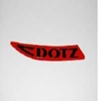 Lepiaci emblém na disky DOTZ Shift pinstripe red
