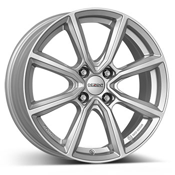 DEZENT TN silver 6x16 4x100 ET49 (54,1) FIX