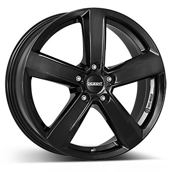 DEZENT TU black 6,5x17 5x100 ET39 (57,1) FIX