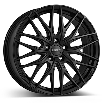 DEZENT KY black hliníkové disky 8x19 5x114,3 ET50 Čierne lakovanie