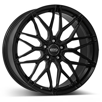 DOTZ SUZUKA black 8,5x19 5x108 ET45 (70,1) BASE