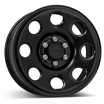 DOTZ 4X4 / OUTLAND BLACK / BLACK<br>7,5J18" 5X130 50 78,10